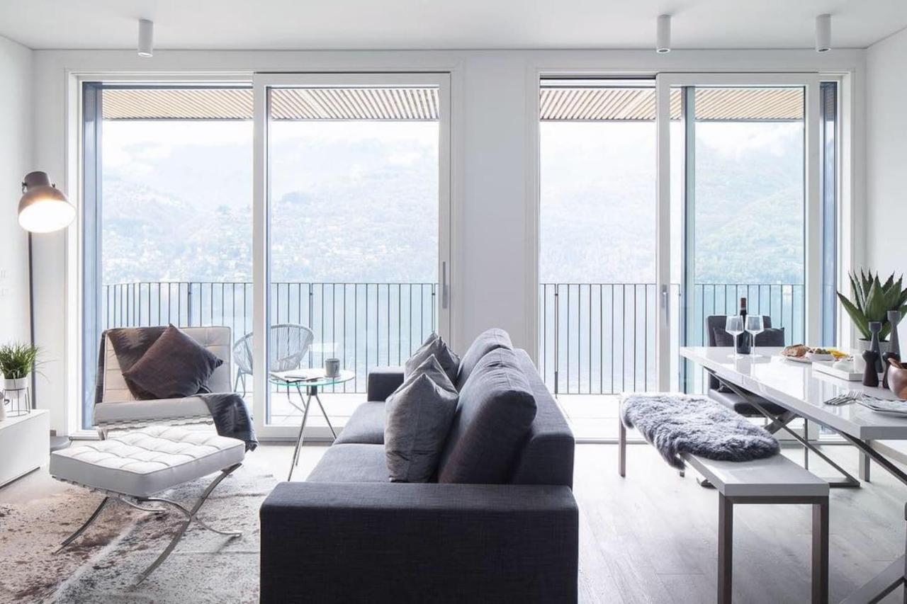 Апартаменты Ulivi Luxury Loft & Pool - The House Of Travelers Carate Urio Экстерьер фото